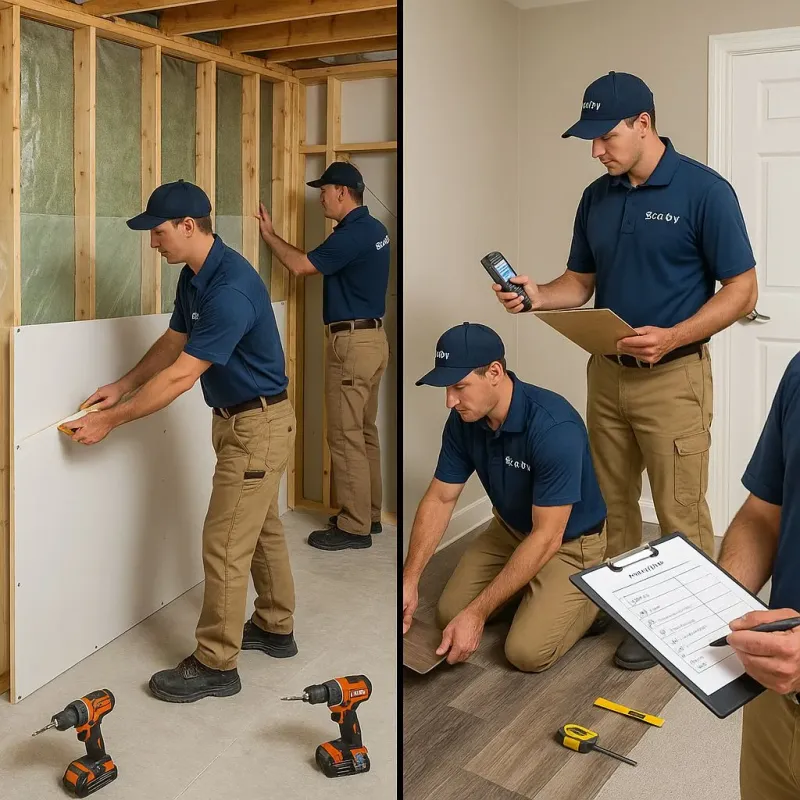Repairs and Reconstruction process in Pinardville, NH